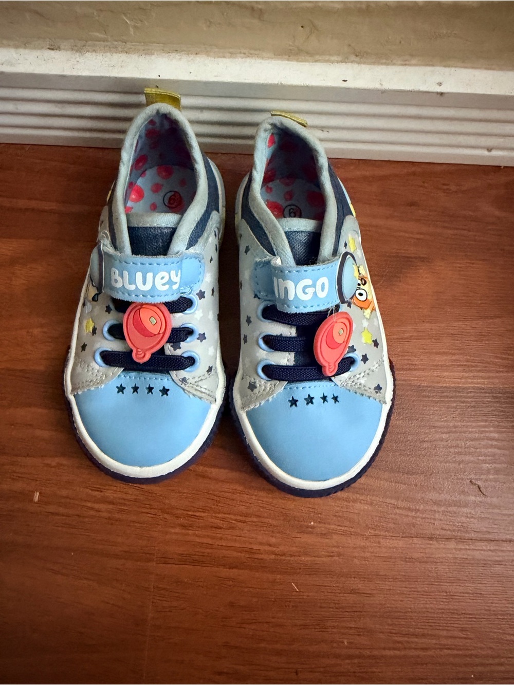 Bluey & Bingo Light Blue Kids Sneakers